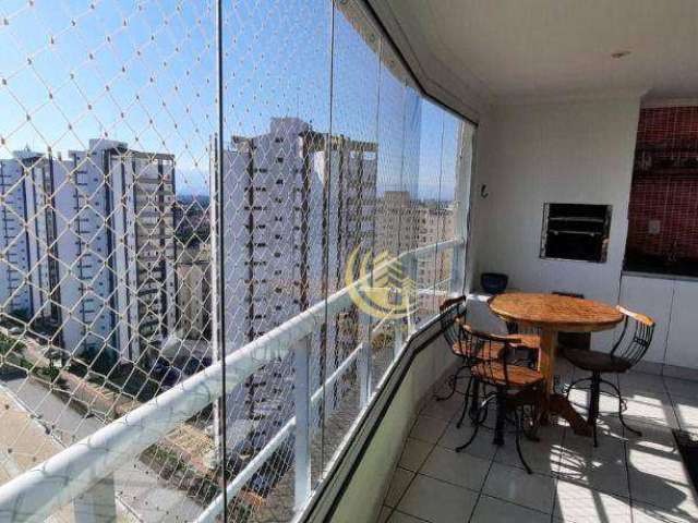 Apartamento com 3 dormitórios para alugar, 76 m² por R$ 3.710,00/mês - Barranco - Taubaté/SP