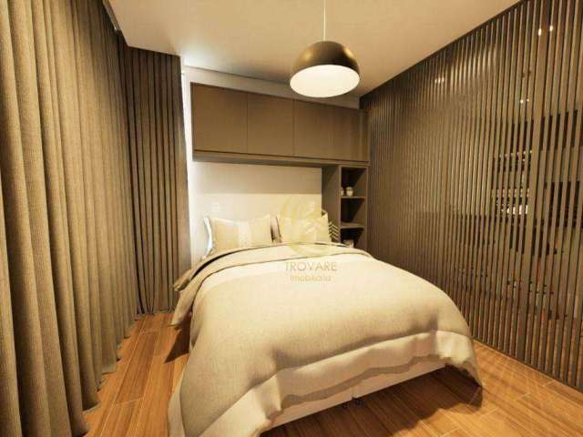 Kitnet com 1 dormitório para alugar, 28 m² por R$ 1.900,00/mês - Centro - Taubaté/SP