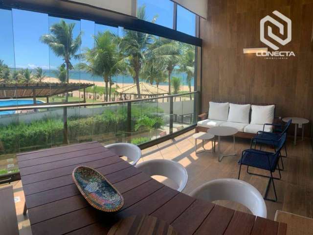 Apartamento com 3 quartos pé na areia à venda por R$ 1.750.000 - Itacimirim-BA