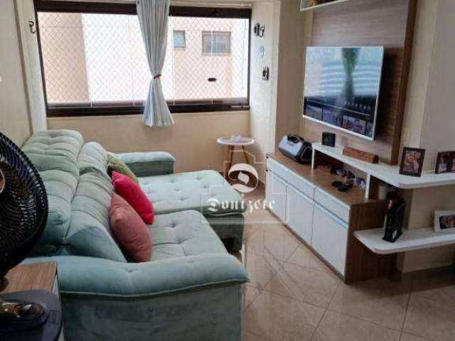 Apartamento com 3 dormitórios à venda, 76 m² por R$ 649.990,00 - Vila Assunção - Santo André/SP