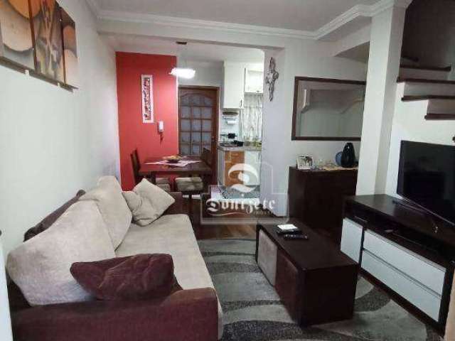 Sobrado com 2 dormitórios à venda, 69 m² por R$ 419.999,90 - Vila Homero Thon - Santo André/SP