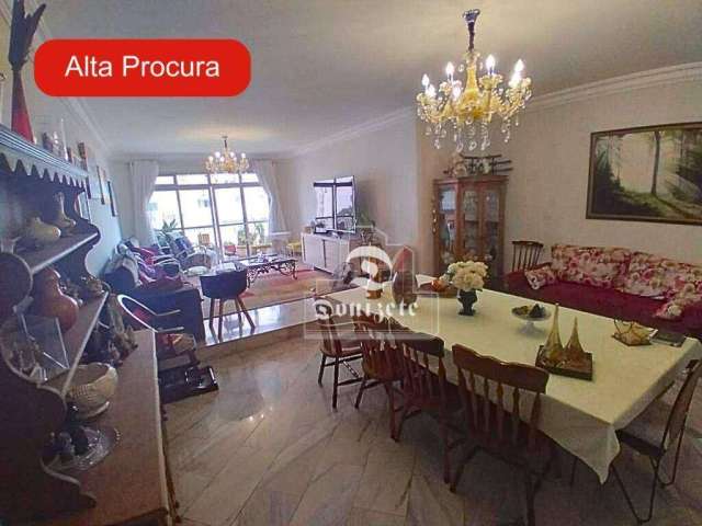 Apartamento com 4 dormitórios à venda, 270 m² por R$ 845.000,00 - Vila Assunção - Santo André/SP
