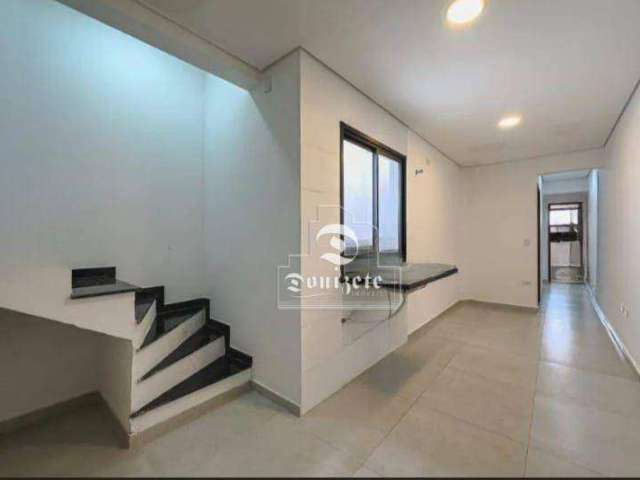 Cobertura com 2 dormitórios à venda, 100 m² por R$ 409.999,90 - Vila Bela Vista - Santo André/SP