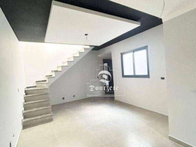 Cobertura com 2 dormitórios à venda, 87 m² por R$ 399.999,00 - Vila Scarpelli - Santo André/SP