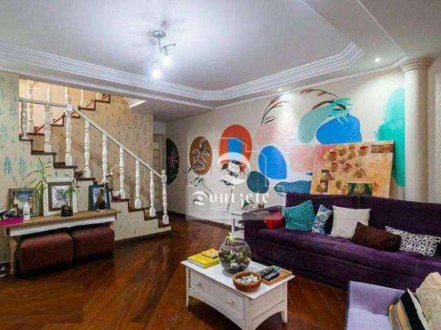 Sobrado com 3 dormitórios à venda, 163 m² por R$ 669.999,90 - Jardim Paraíso - Santo André/SP