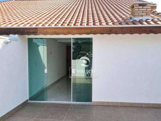 Cobertura com 2 dormitórios à venda, 100 m² por R$ 469.900,00 - Vila Alzira - Santo André/SP