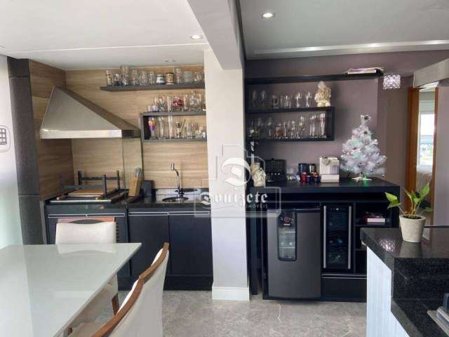 Apartamento com 2 dormitórios à venda, 83 m² por R$ 950.000,00 - Vila Scarpelli - Santo André/SP