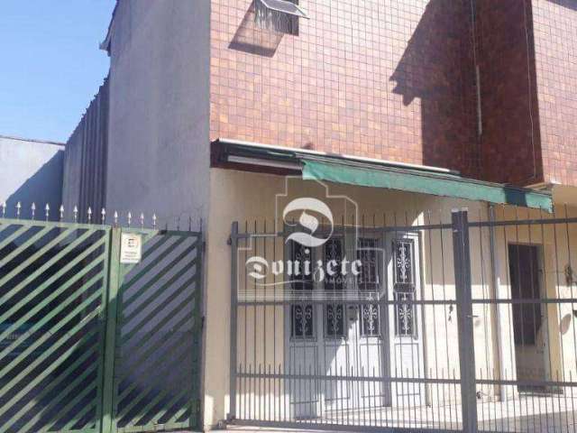 Sobrado à venda, 137 m² por R$ 420.000,00 - Vila Alzira - Santo André/SP