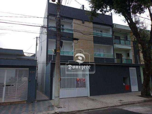 Cobertura com 3 dormitórios à venda, 134 m² por R$ 670.000,00 - Vila Pires - Santo André/SP