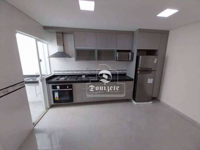 Apartamento com 2 dormitórios à venda, 62 m² por R$ 395.000,00 - Vila Metalúrgica - Santo André/SP