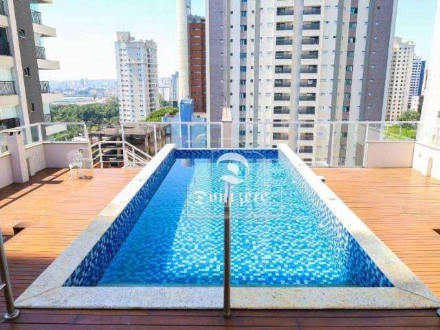 Cobertura com 4 dormitórios, 445 m² - venda por R$ 3.800.000,00 ou aluguel por R$ 18.353,74/mês - Jardim - Santo André/SP