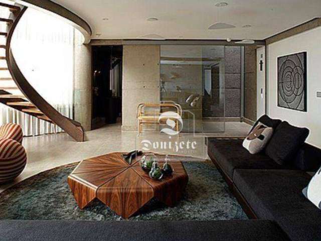 Cobertura com 3 dormitórios à venda, 454 m² por R$ 7.200.000,00 - Jardim - Santo André/SP