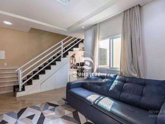 Cobertura com 2 dormitórios à venda, 104 m² por R$ 519.999,90 - Vila Gilda - Santo André/SP