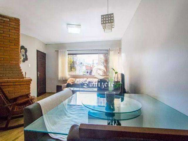Sobrado com 4 dormitórios à venda, 130 m² por R$ 650.000,00 - Vila Valparaíso - Santo André/SP