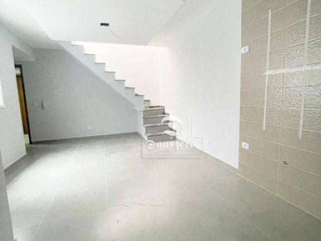 Cobertura com 2 dormitórios à venda, 87 m² por R$ 439.999,90 - Vila Scarpelli - Santo André/SP