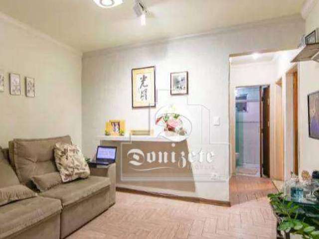 Apartamento com 2 dormitórios, 58 m² - venda por R$ 240.000,00 ou aluguel por R$ 2.570,00/mês - Vila Eldízia - Santo André/SP