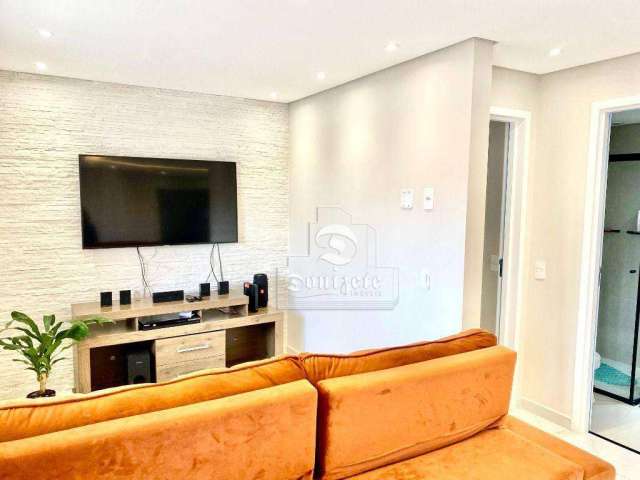 Apartamento com 2 dormitórios à venda, 54 m² por R$ 430.000,00 - Vila Pires - Santo André/SP