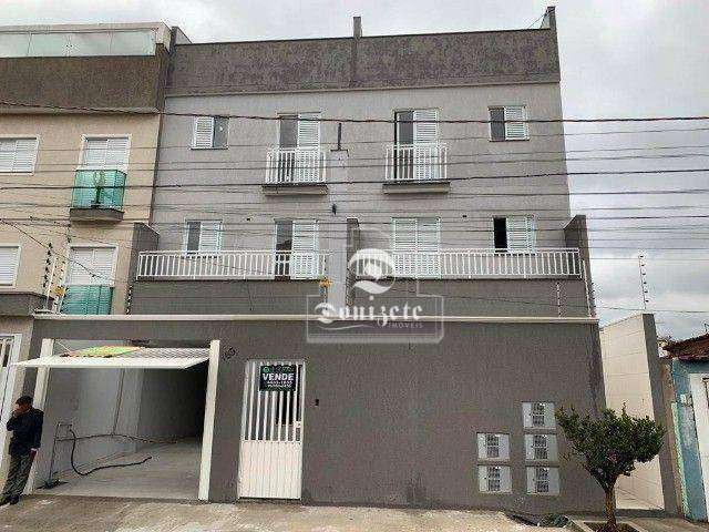Cobertura com 2 dormitórios à venda, 90 m² por R$ 330.000,00 - Jardim Irene - Santo André/SP