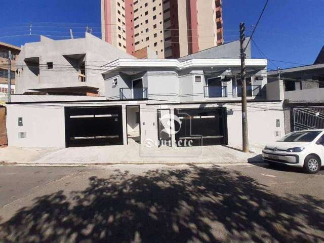 Sobrado à venda, 106 m² por R$ 747.500,00 - Vila Curuçá - Santo André/SP