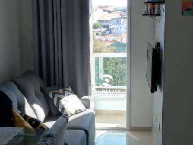 Apartamento com 2 dormitórios para alugar, 40 m² por R$ 3.520,00/mês - Vila Bela Vista - Santo André/SP