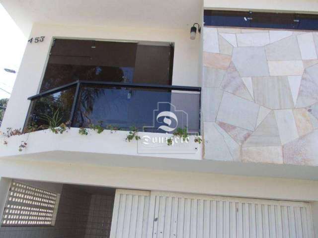 Casa com 2 dormitórios para alugar, 121 m² por R$ 5.565,00/mês - Parque Novo Oratório - Santo André/SP