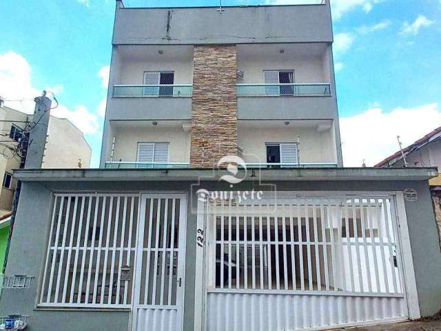 Cobertura com 3 dormitórios à venda, 142 m² por R$ 723.000,00 - Vila Alice - Santo André/SP