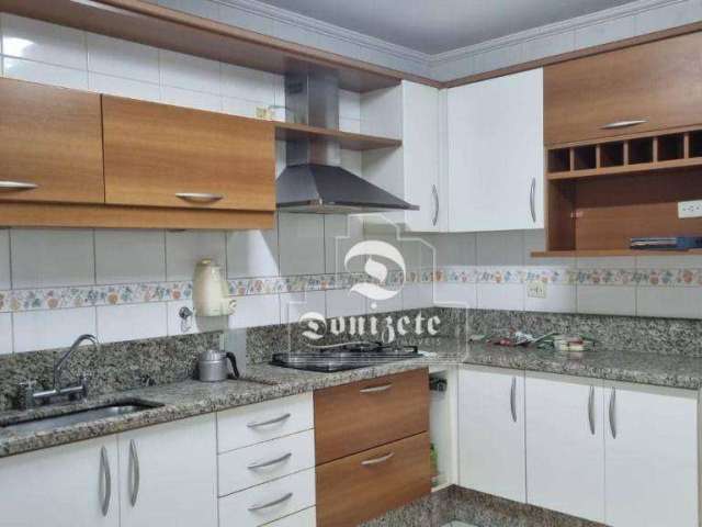 Sobrado com 3 dormitórios para alugar, 280 m² por R$ 4.062,00/mês - Vila Pinheirinho - Santo André/SP
