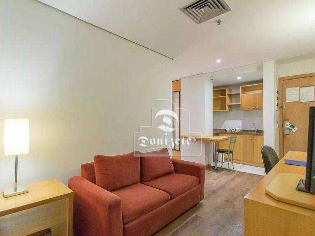 Flat com 1 dormitório à venda, 44 m² por R$ 225.000,00 - Vila Bastos - Santo André/SP