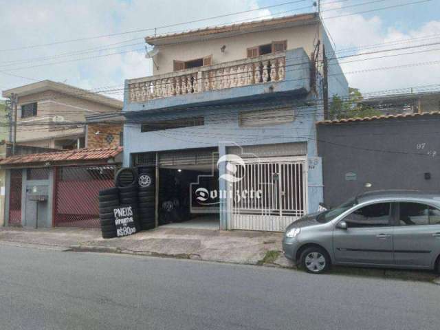 Salão à venda, 168 m² por R$ 460.000,00 - Vila Mazzei - Santo André/SP