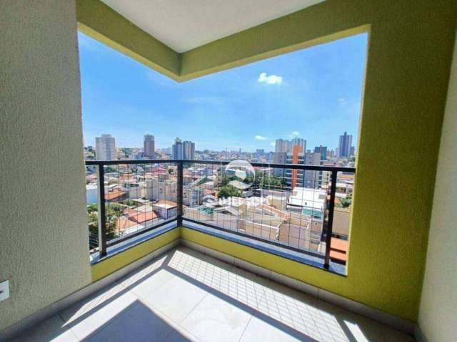Apartamento com 2 dormitórios para alugar, 53 m² por R$ 3.286,00/mês - Vila São Pedro - Santo André/SP