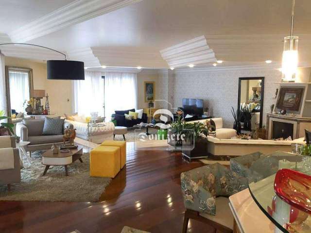 Apartamento, 435 m² - venda por R$ 2.499.999,00 ou aluguel por R$ 14.667,00/mês - Jardim - Santo André/SP