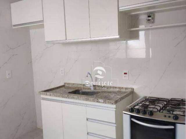 Apartamento com 2 dormitórios para alugar, 60 m² por R$ 2.435,00/mês - Vila Floresta - Santo André/SP
