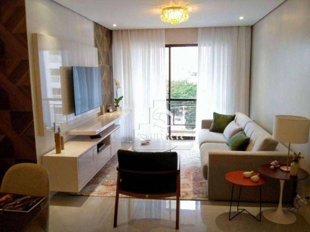 Apartamento com 3 dormitórios à venda, 117 m² por R$ 831.000,00 - Campestre - Santo André/SP