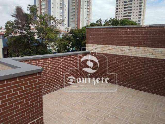 Cobertura com 3 dormitórios à venda, 140 m² por R$ 585.000,00 - Vila Pires - Santo André/SP