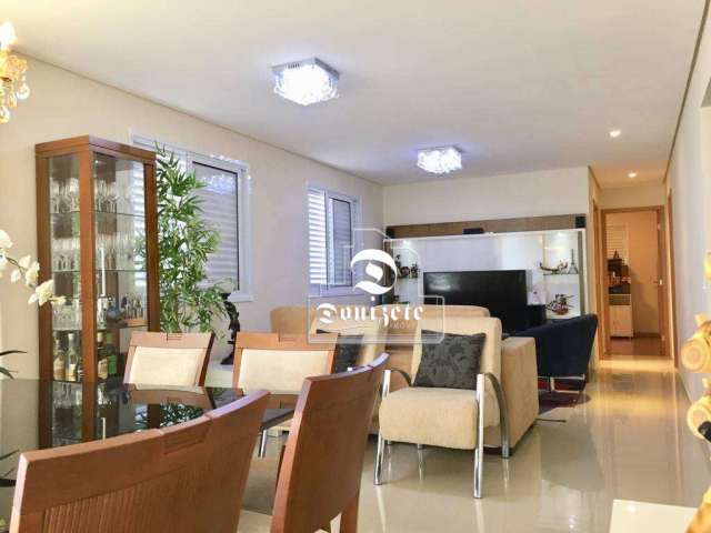 Apartamento com 3 dormitórios à venda, 139 m² por R$ 1.490.000,00 - Jardim - Santo André/SP