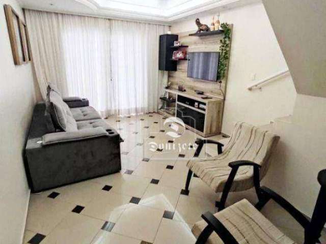 Sobrado com 3 dormitórios à venda, 182 m² por R$ 794.999,90 - Jardim Pilar - Santo André/SP