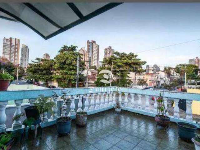 Sobrado com 2 dormitórios para alugar, 166 m² por R$ 3.242,41/mês - Jardim - Santo André/SP