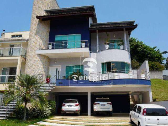 Sobrado com 4 dormitórios à venda, 546 m² por R$ 3.998.999,90 - Vila Emílio - Mauá/SP