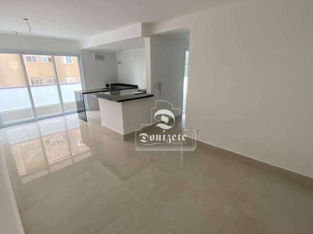 Apartamento com 2 dormitórios, 62 m² - venda por R$ 548.998,00 ou aluguel por R$ 3.464,67/mês - Jardim - Santo André/SP
