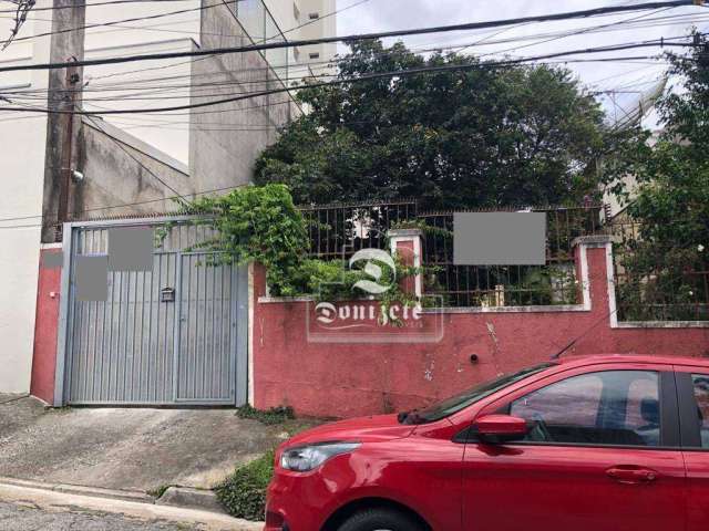 Terreno à venda, 500 m² por R$ 1.600.000,00 - Campestre - Santo André/SP