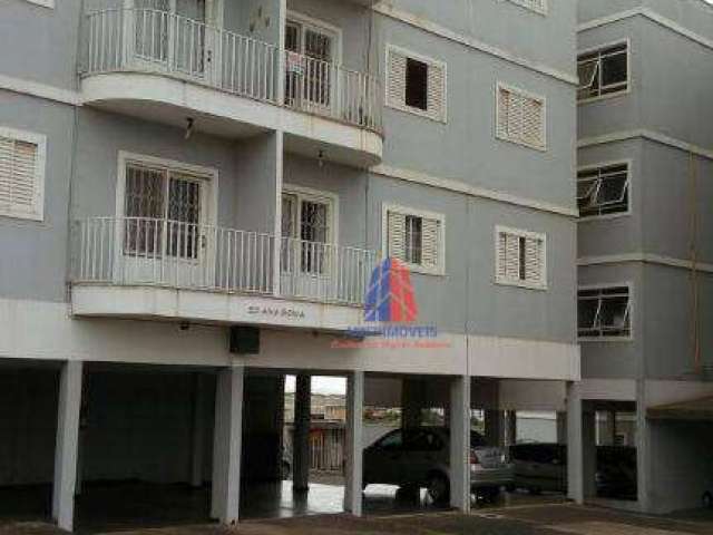 Apartamento com 2 dormitórios à venda, 59 m² por R$ 210.000 - Condomínio Dona Alcina - Vila Dainese - Americana/SP