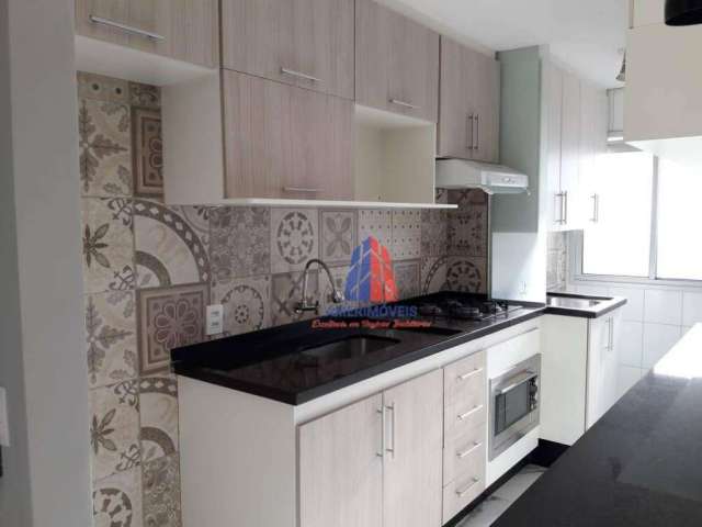 Apartamento com 2 dormitórios à venda, 49 m² por R$ 250.000,00 - Jardim Guanabara - Americana/SP