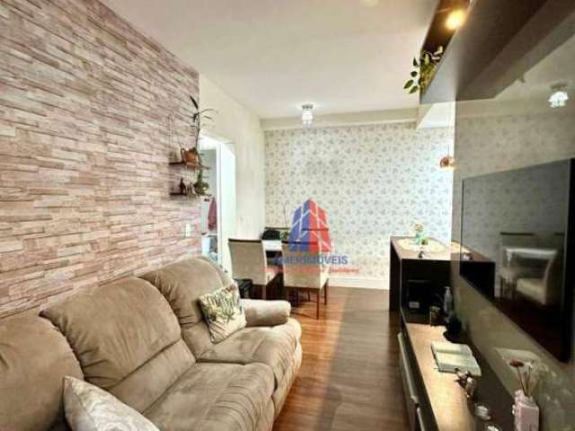 Apartamento com 2 dormitórios à venda, 52 m² por R$ 295.000,00 - Vila Santa Catarina - Americana/SP