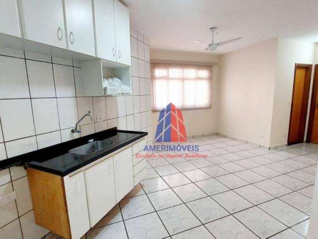 Apartamento com 1 dormitório para alugar, 44 m² por R$ 1.608/mês - Santo Antônio - Americana/SP