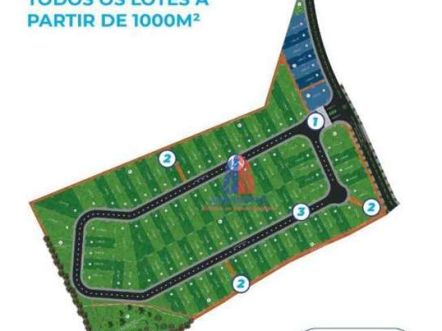 Terreno à venda, 1000 m² por R$ 650.000,00 - Jardim Industrial Dante Siani - Nova Odessa/SP