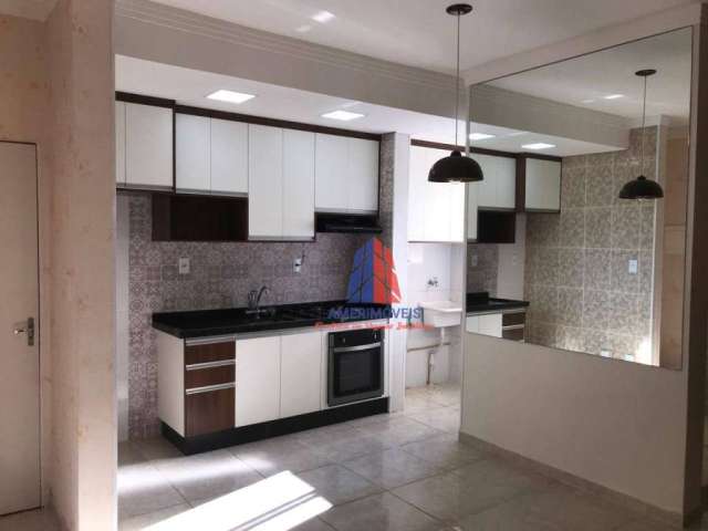 Apartamento com 2 dormitórios à venda, 59 m² por R$ 260.000 - Jardim da Alvorada - Nova Odessa/SP