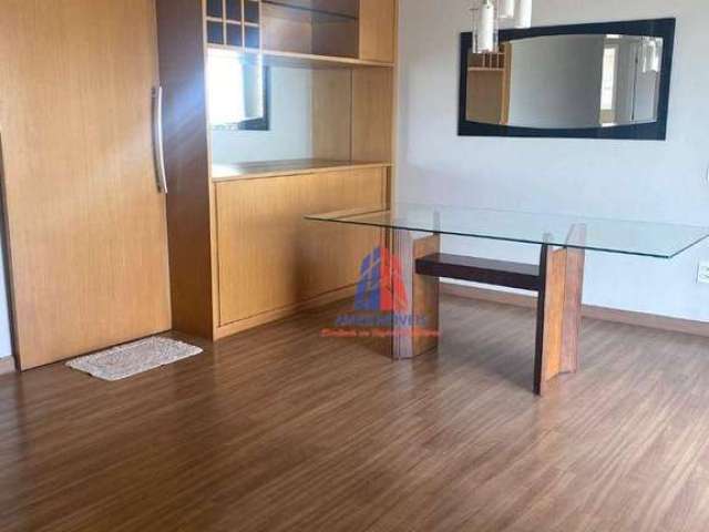 Apartamento com 3 dormitórios para alugar, 96 m² por R$ 5.396,00/mês - Vila Frezzarin - Americana/SP
