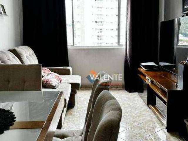 Apartamento com 2 dormitórios à venda, 93 m² por R$ 390.000,00 - Campo Grande - Santos/SP