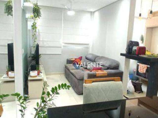 Apartamento com 2 dormitórios à venda, 45 m² por R$ 270.000,00 - Areia Branca - Santos/SP