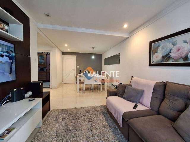 Apartamento com 2 dormitórios, 73 m² - venda por R$ 350.000,00 ou aluguel por R$ 3.000,00/mês - Boa Vista - São Vicente/SP